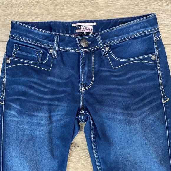 BE ROCK For Express Legging Jegging Low Rise Women's Size 2 - Picture 2 of 8